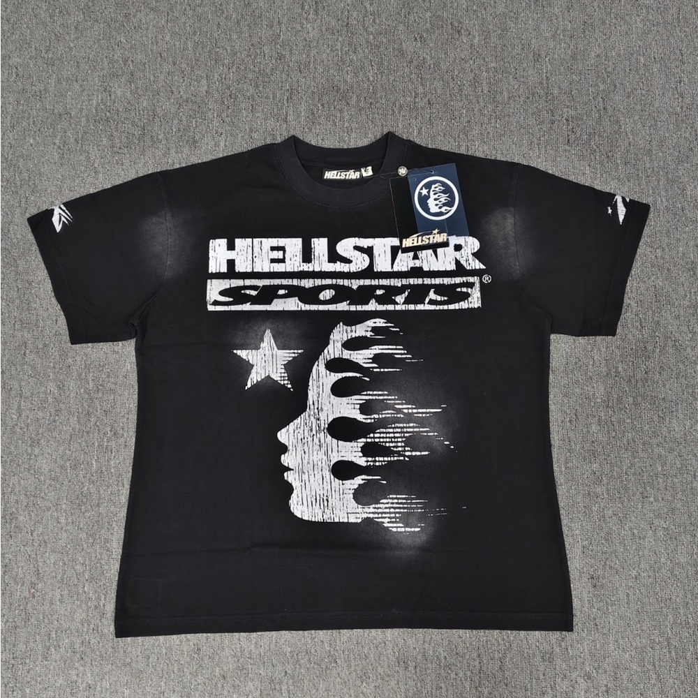 Black and White Short Sleeve Graphic Tee
